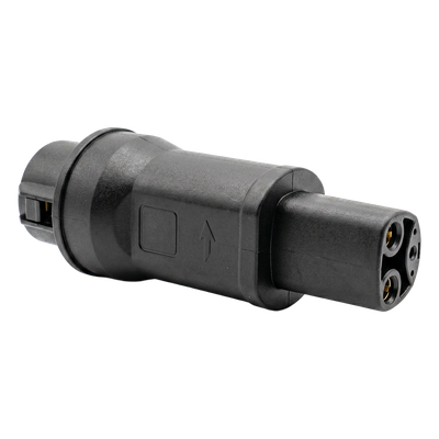 Adaptador de Conector EV / Entrada Tipo 1 (SAE J1772) / Salida NACS / 7 kW / 32 A / 220 V AC / Monofásico / Uso Interior y Exterior | SIERRA STORE