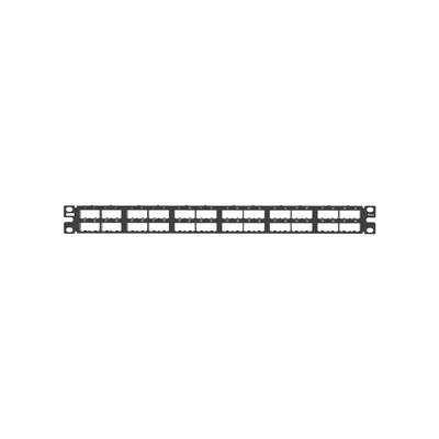 PANDUIT CP48HDBL - Panel de Parcheo Modular / 48 Puertos / 1UR / Blindado / Alta Densidad / Acero Inoxidable / 19 Pulgadas | SIERRA STORE