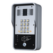 Audio Portero IP  2 líneas SIP con relevador integrado, Lector RFID para acceso por clave numérica, tarjeta o llamada remota, PoE | SIERRA STORE