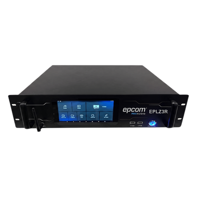 Controlador Central Multimedia / Chasis Rack 2U / Android Embebido / 4 Salidas DMX512 / 2048 Canales / 4 Puertos Gigabit / Pantalla | SIERRA STORE