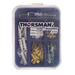 Kit de Fijación para Yeso y Tabique Hueco / 91 Piezas / Carga 5-30 kg (11.02-66.14 lb) / Temperatura -50°C a 80°C (-58°F a 176°F) / | SIERRA STORE