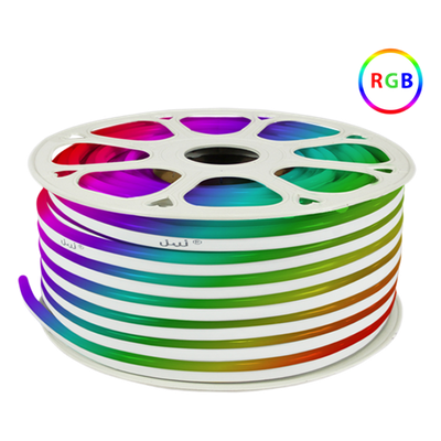 Manguera LED Neón RGB / 50 m (164 ft) / IP65 Interior-Exterior / Corte Cada 100 cm / 300W Máximo / Ángulo de Luz 120° / DC 45-110V | SIERRA STORE