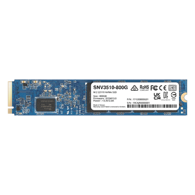 SSD NVMe M.2 SNV3410/3510 | SSD 400GB | Alto Rendimiento 400000 IOPS Lectura | Resistencia Empresarial 1022 TBW | Protección de Datos | SIERRA STORE