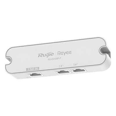 Switch No Administrable PoE-In / 2 Puertos PoE+ 10/100 Mbps / 1 Puerto PoE-In 10/100 Mbps / Presupuesto PoE 30 W / Switching 0.6 Gbps | SIERRA STORE
