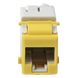 SIEMON U6-K05NS - Jack Keystone Cat6 UTP / 250 MHz / Amarillo / -10 a 60°C / 22-24 AWG / T568A/B | SIERRA STORE