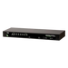 Conmutador KVM VGA de 8 puertos / Control de 64 computadoras / Resolución 2048x1536 / USB-PS/2 / Montaje Rack 19" / 1U | SIERRA STORE