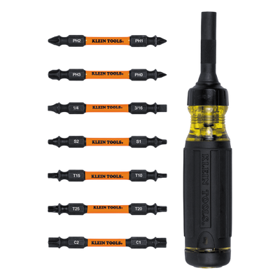 Desarmador Multipunta 15 en 1 / Matraca de 3 Posiciones / Puntas Doble Extremo Grado Industrial / Mango Cushion-Grip / Resistente al | SIERRA STORE