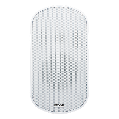 Altavoz de 2 Vías de Pared / 5.25" / 3 - 50W / 70V/100V / 8 Ohms / Rejilla de Hierro / Blanco | SIERRA STORE
