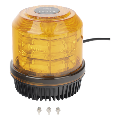 Burbuja de señalización / 12 LEDs ámbar / 10-30 VDC / IP66 / 24W / Ø115×126 mm / 0.38×0.41 ft | SIERRA STORE