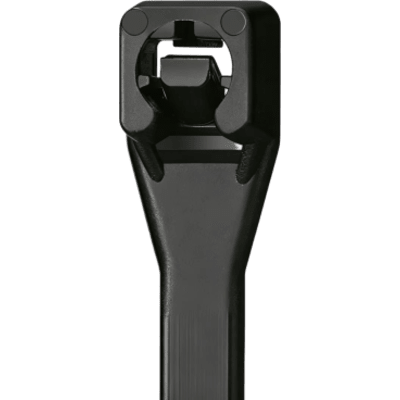 Cinchos de Nylon con Sistema de Autobloqueo Seguro / Color Negro / 2.5 × 100 mm / Paquete con 100 Piezas | SIERRA STORE
