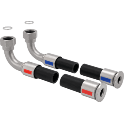 Kit de Mangueras Flexibles 4.5 m (14.8 ft) para RackChiller RDHX PRO / Conexión Hembra 1" BSPP con Junta Plana / Conexión Tri-Clamp / | SIERRA STORE