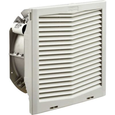 Ventilador Con Filtro de Montaje Lateral HF13, Con Flujo de Aire de 197 CFM, 115 Vca, Color Gris Claro | SIERRA STORE