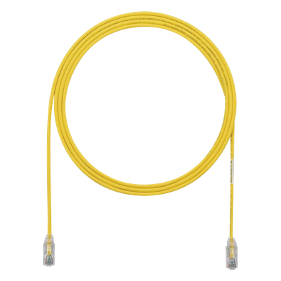 PANDUIT UTP28SP5YL - Cable de Parcheo UTP / Cat6 / 28 AWG / 1.52 m (5 ft) / Alta Densidad / Amarillo | SIERRA STORE