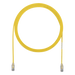 PANDUIT UTP28SP5YL - Cable de Parcheo UTP / Cat6 / 28 AWG / 1.52 m (5 ft) / Alta Densidad / Amarillo | SIERRA STORE