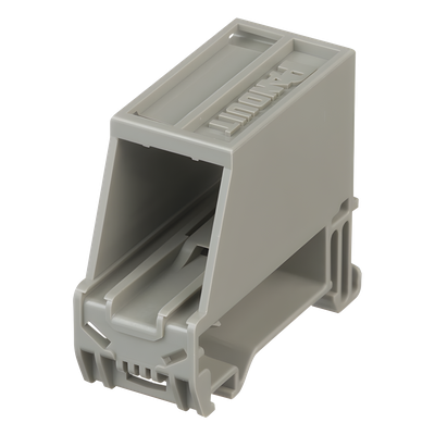PANDUIT CADIN1IG-S - Adaptador de 1 Puerto / Blindado / Riel DIN 35 mm (1.38 in) / Mini-Com / Color Gris | SIERRA STORE