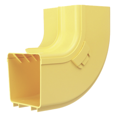 PANDUIT FRIVRA4X4LYL - Bajada Vertical Interior 90° / Radio de Curvatura 50.8 mm / Canaleta 4x4 / Tapa Integrada / PC/ABS / Amarillo | SIERRA STORE