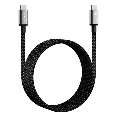 Cable de Carga USB-C a C / 1.5 m (4.92 ft) / Tecnología GaN / Carga Rápida 240W / Transferencia 480 Mbps / Silicona Médica / Aluminio | SIERRA STORE
