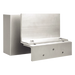 Montaje tipo ZL / Aluminio anodizado / 1200 lbs / Puertas exteriores | SIERRA STORE