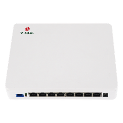 ONU Dual EPON/GPON / 8 Puertos PoE 802.3at Gigabit / Wi-Fi Doble banda 2.4 y 5 GHz / 1 Puerto SC/UPC / 130W / 0.64 x 0.52 x 0.10 ft | SIERRA STORE