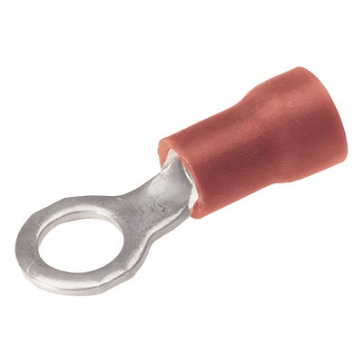 Zapata Terminal de Ojillo  para Tornillo 3/4 in calibre 22-16 AWG con aislamiento de vinilo. | SIERRA STORE