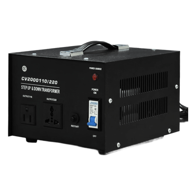 Convertidor de Voltaje / 2000 VA / 110 Vca / 220 Vca / Monofásico / Eficiencia ≤98% | SIERRA STORE