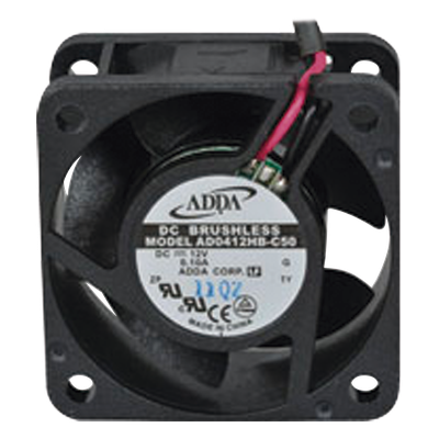 Ventilador Axial de 40 X 40 X 20 mm, Rodamiento de Baleros, Cables de 30 cm, 12 Vcc, 100 mA, 8.8 CFM. | SIERRA STORE