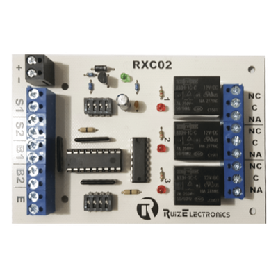 Controlador de Esclusa / 2 Puertas / 3 Relevadores / Temporizadores 0-30 s / 12 VCC / Entrada de Emergencia | SIERRA STORE
