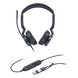 Diadema Alámbrica / Cancelación de Ruido con 3 Micrófonos e IA / Altavoz 35 mm / USB-C con Adaptador USB-A / Certificación Microsoft | SIERRA STORE