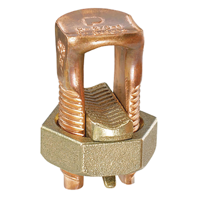 PANDUIT SBC1/0-L - Conector Mecánico de Puesta a Tierra / Cobre Electrolítico / Calibre 4 a 1/0 AWG / 3 Cables Simultáneos / UL467 / | SIERRA STORE