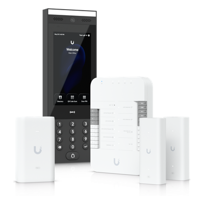 Kit de Control de Acceso Vehicular / Gate Hub / Intercomunicador G3 / PoE++ 55W / Pantalla Táctil 7' 1000 Nits / IP65 / NFC y PIN | SIERRA STORE