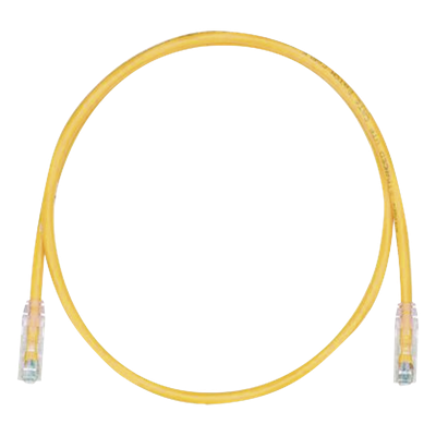 PANDUIT UTPSP10YLY - Cable de Parcheo UTP Cat6 / 24 AWG / CM / 3.05 m (10 ft) / T568A-B / 50μm Oro | SIERRA STORE