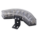 Luz Auxiliar Esquinera / 9 LED / Ámbar / Lente Transparente / Multivoltaje 12-24 VCD / SAE / ECE R65 | SIERRA STORE
