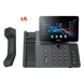 Teléfono IP Empresarial / Pantalla Táctil IPS 7' / Wi-Fi 6 Dual-Band / Bluetooth 5.4 / Micrófono Inalámbrico / 20 Líneas SIP / | SIERRA STORE