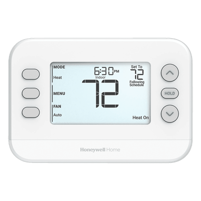 Termostato Programable / 3H/2C Bomba de Calor / 2H/2C Convencional / Calefacción Radiante / Combustible Dual / 20-30 VAC | SIERRA STORE