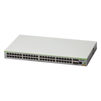 Switch Administrable Capa 3 / 48 Puertos 10/100 Mbps / 4 SFP Gigabit / 17.6 Gbps / 13.09 Mpps | SIERRA STORE