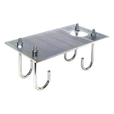 Base de anclaje / Barrera vehicular / Compatible FAAC 615 / Agujeros preperforados / Estructura reforzada | SIERRA STORE