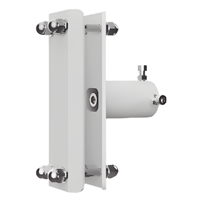 HIKVISION 190420874 - Enganche Base para Brazos de Barreras / Octogonal / 3.6 a 6 m (11.8 a 19.7 ft) / Q235 / 220 × 89 × 55 mm | SIERRA STORE