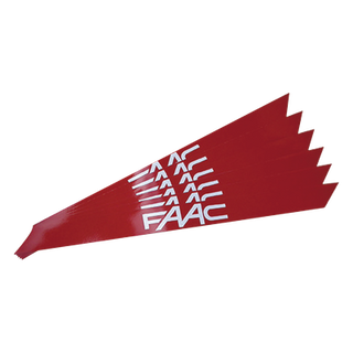 Banda Reflectante / PVC Reflectante Rojo / 150 mm Ancho / 3 mm Espesor / Alta Reflectividad / Compatible B680H | SIERRA STORE