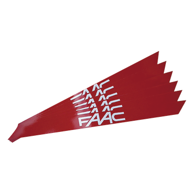 Banda Reflectante / PVC Reflectante Rojo / 150 mm Ancho / 3 mm Espesor / Alta Reflectividad / Compatible B680H | SIERRA STORE