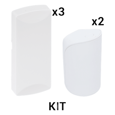 Kit Sensores Inalámbricos / 5 Dispositivos / Frecuencia 433 MHz / Inmunidad Mascotas 38 kg / Cobertura 12 m (39.4 ft) / Compatible DSC | SIERRA STORE