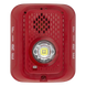 Sirena con Estrobo LED / 2 Hilos / Candela Seleccionable hasta 185 cd / 24 Vcd / Montaje en Pared | SIERRA STORE