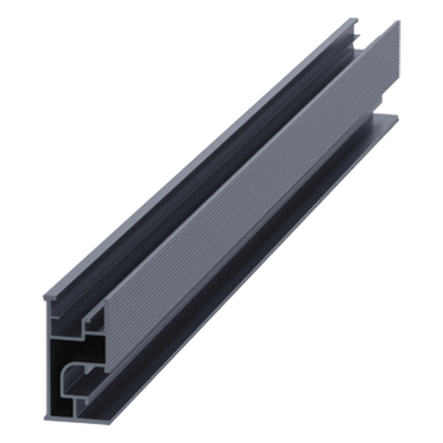 Riel 7 4200mm aluminio anodizado para montaje de módulos fotovoltaicos | SIERRA STORE
