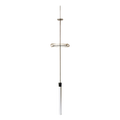 LINKEDPRO BY EPCOM LP-DIPOLO-INOX - Pararrayos Dipolo Corona / Acero Inoxidable / Radio Protección 72° / 1.7 m (5.6 ft) / NMX-J-549 / | SIERRA STORE