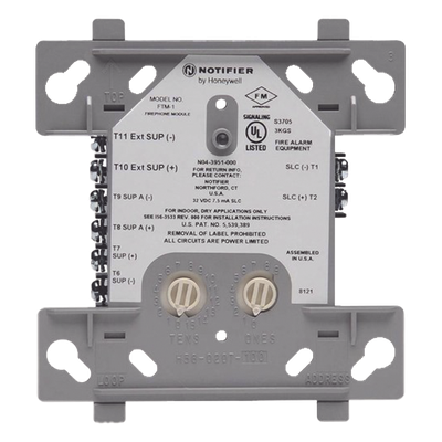 Módulo de Control Direccionable / Teléfono de Bomberos / 2 Circuitos Estilo Y/Z / FlashScan / Alimentación SLC 2 Hilos | SIERRA STORE