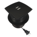 Caja Cuadrada Multy USB / 2 Puertos USB 5V/2A / Cable 1.5m (4.9 ft) / ABS V0 Ignífugo / NOM-ROHS-UL94 | SIERRA STORE