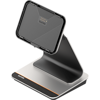 Base de Escritorio / Dock para CPAD / Sin Escáner / Pogo Pin / USB Type-C Carga / USB Type-C Datos / 2 Puertos USB Type-A / | SIERRA STORE