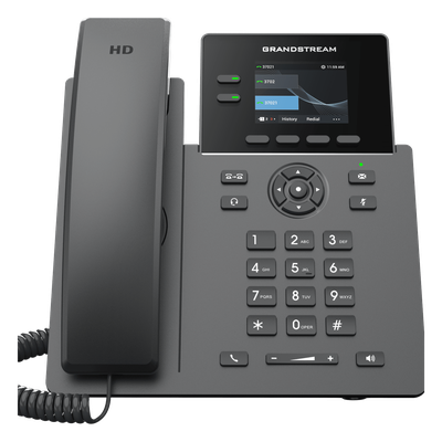 Teléfono IP / 2 Líneas / Pantalla LCD 2.4" / 8 Botones Virtuales / Audio HD / Conferencia 5 Vías / Seguridad Carrier-Grade | SIERRA STORE