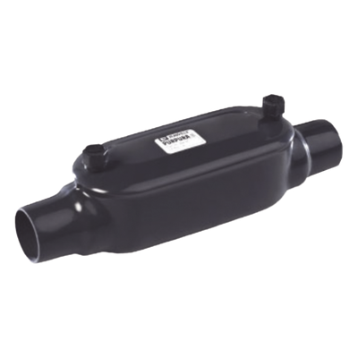 Caja de Registro Ovalada / Recubrimiento PVC 40 mils / Aluminio Diecast / NPT 3/4" (19 mm) / IK09 / 0.62 ft | SIERRA STORE