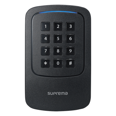 Lector Esclavo de Tarjetas con Teclado / Multitecnología RFID 125kHz-13.56MHz / NFC / Bluetooth / IP65-IP67 / IK08 / 3.1x5.1x1.0 in | SIERRA STORE