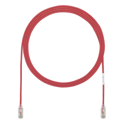PANDUIT UTP28SP5RD - Cable de Parcheo Cat6 UTP / 28AWG Diámetro Reducido / 1.52 m (5 Pies) / LSZH-CM / Rojo | SIERRA STORE